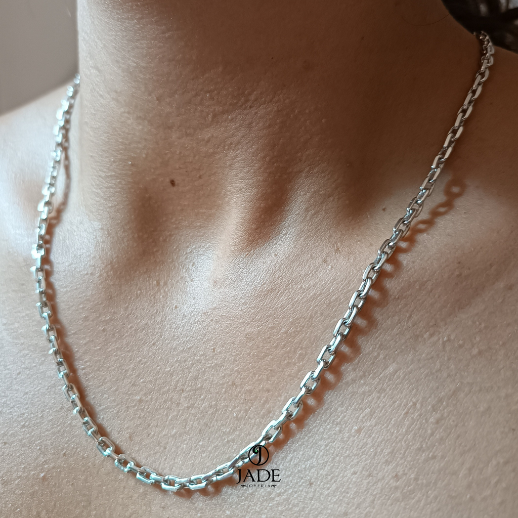 Collar prisma de plata