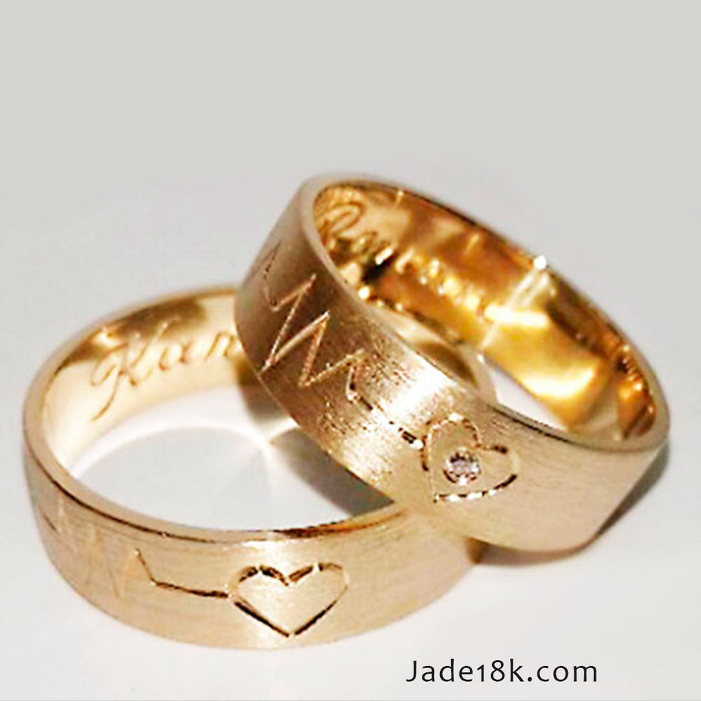 Aros de matrimonio Ritmo Cardiaco