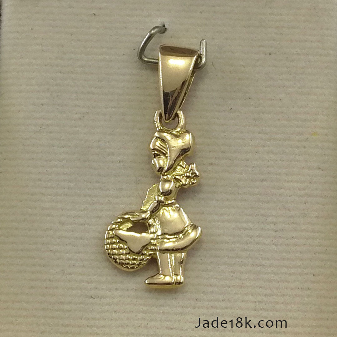 Dije para Dama Niña Oro 18k