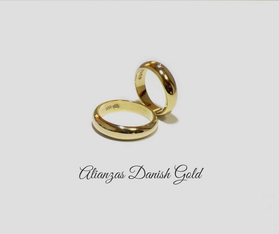 Alianzas aros de boda Clasica Gold Oro de 18k