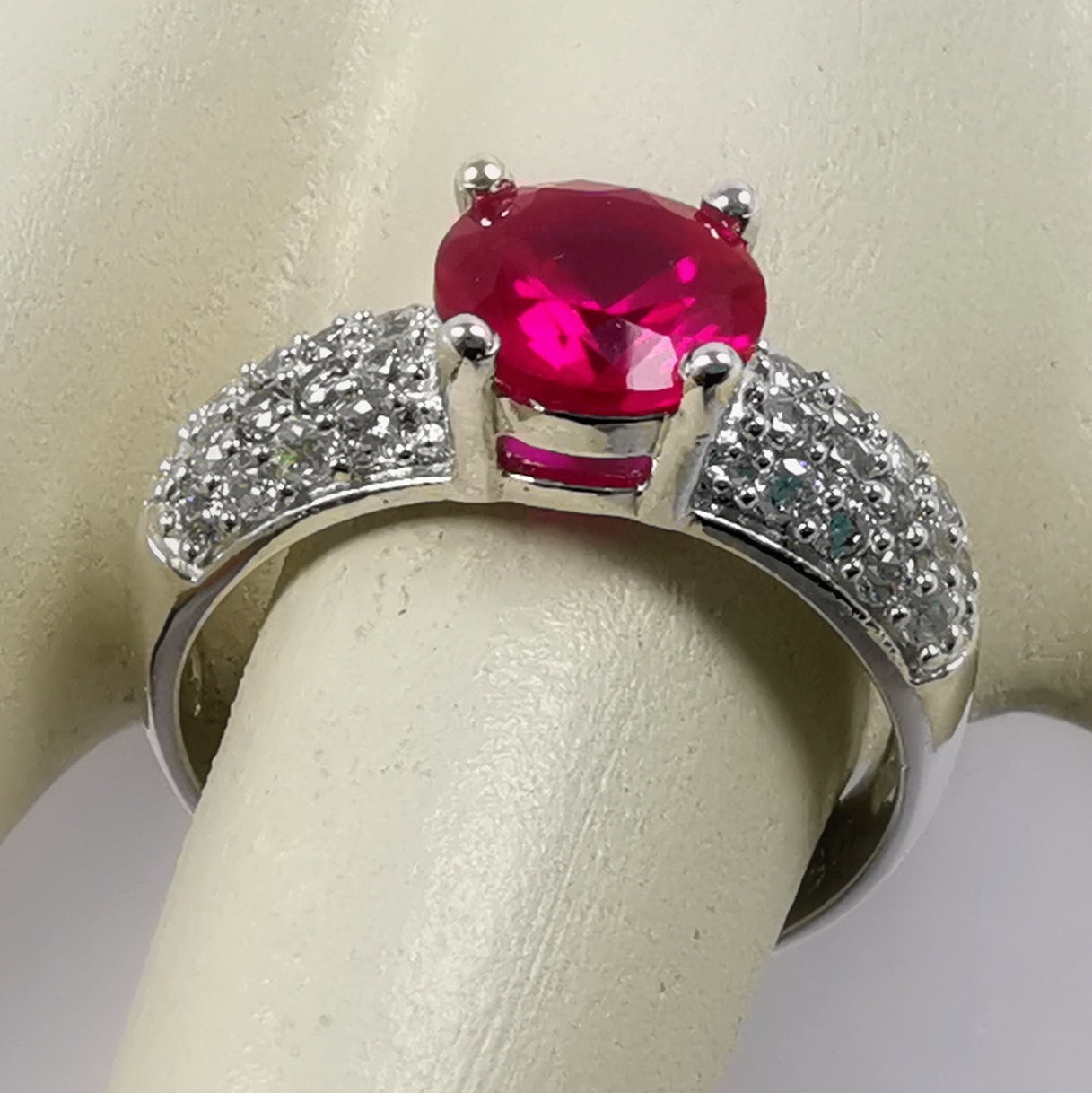 Anillo de Compromiso Plata "Mariel"