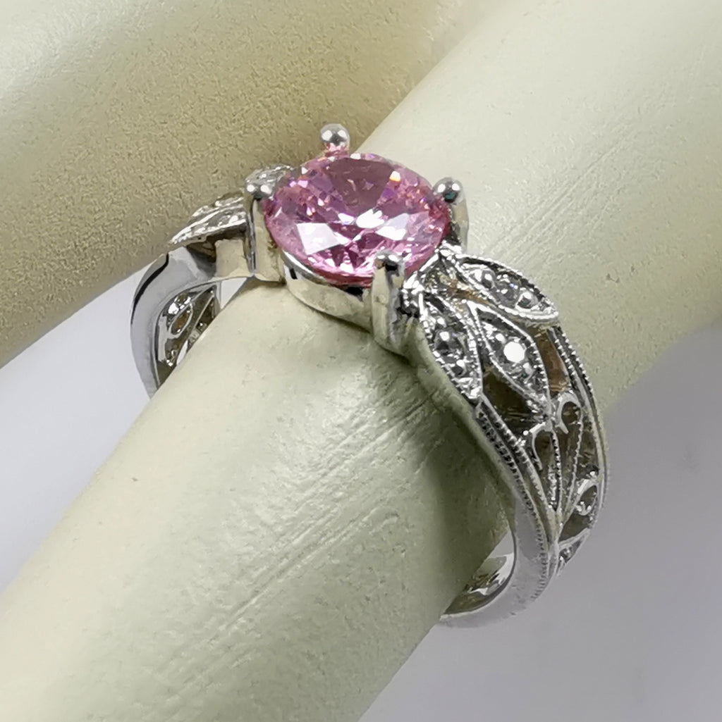 Anillo de Compromiso Plata " Paola "