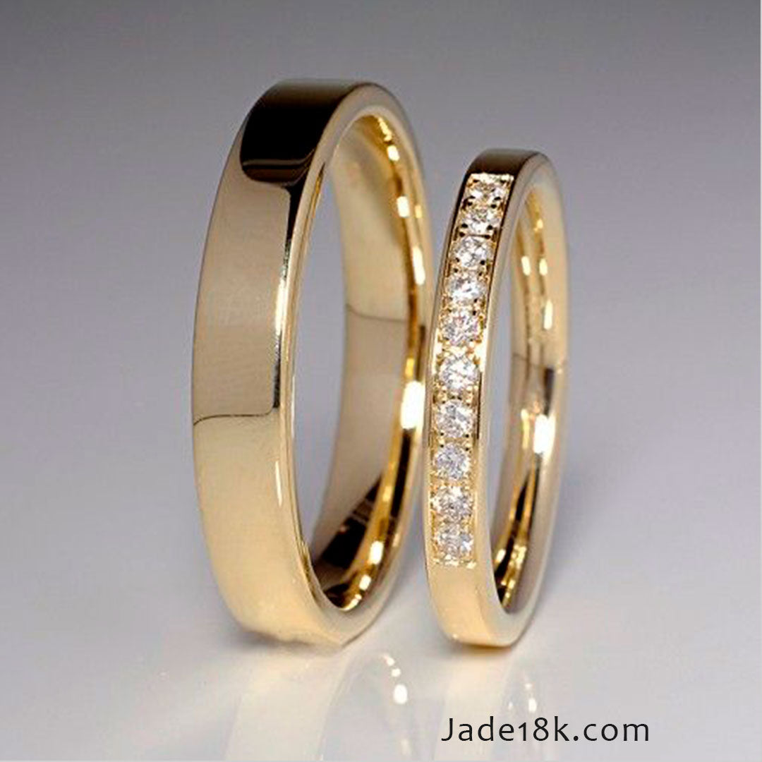 Aros de Boda "Amor de Verano"