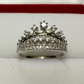 Anillo Corona Adriana en Plata Ley
