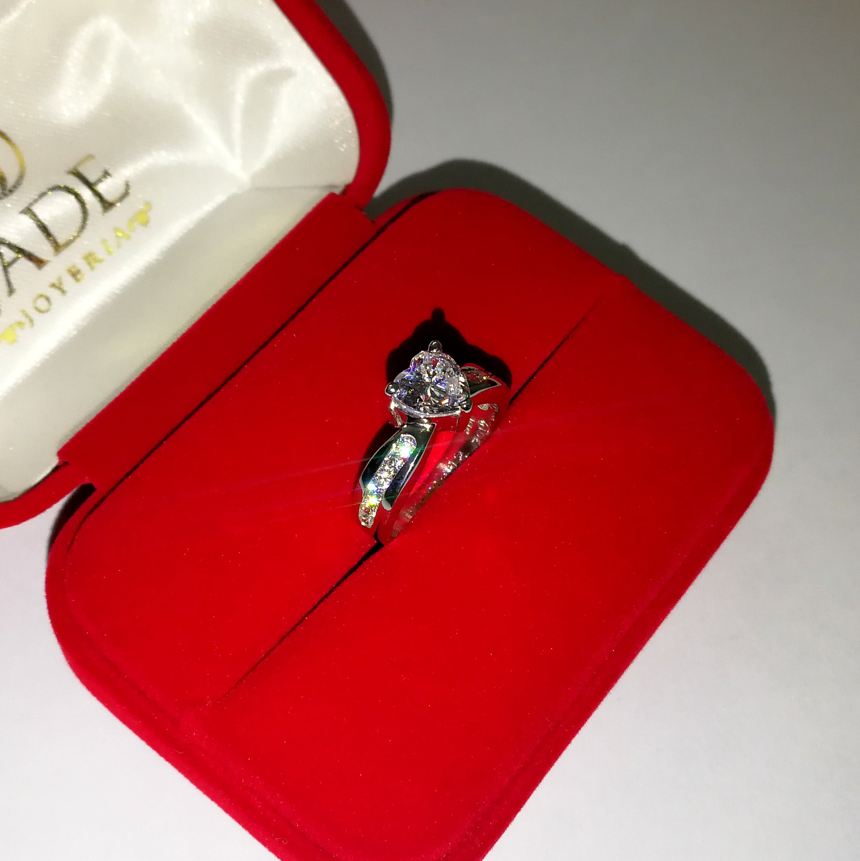 Anillo de promesa "Nicole"