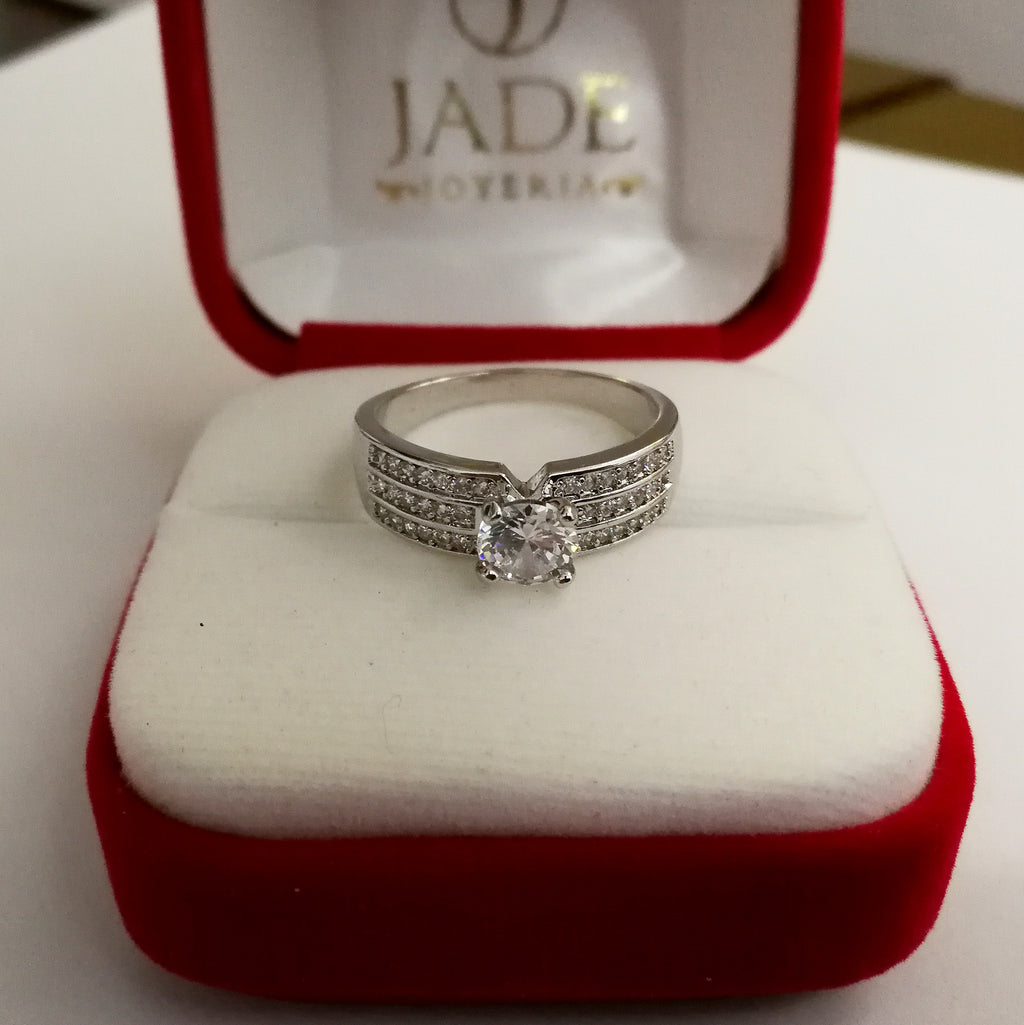 Anillo Rita Plata Ley
