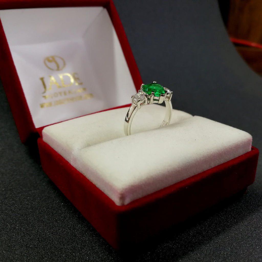 Anillo Lauren de Compromiso en Plata