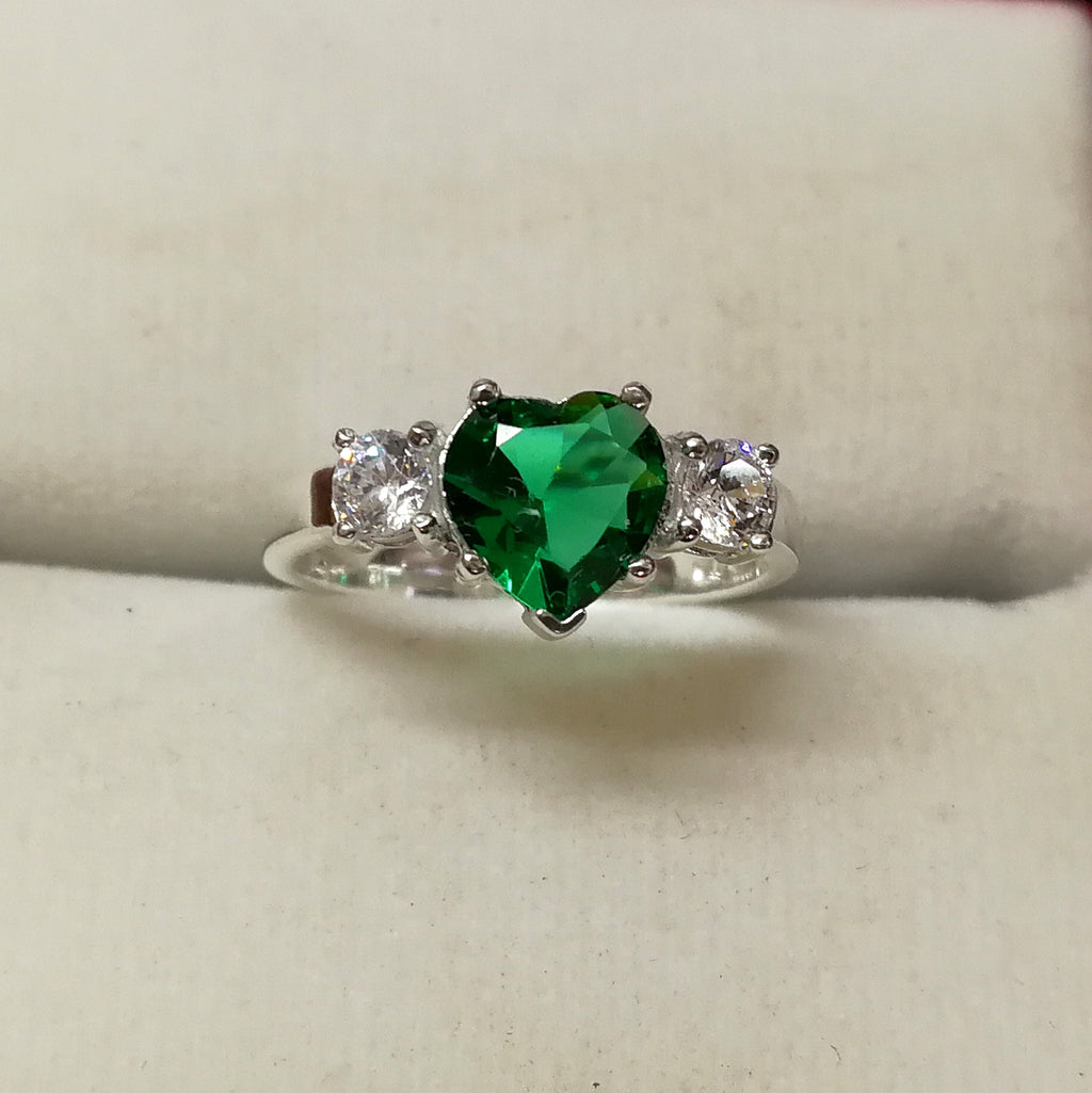 Anillo Lauren de Compromiso en Plata