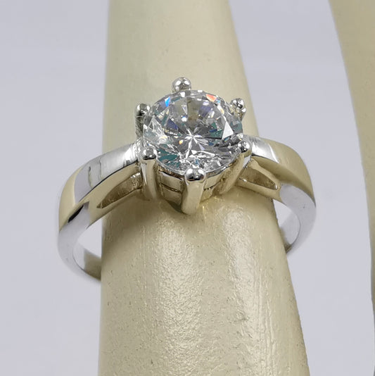 Anillo Princesa Silver Plata Ley – Jade18k (vista 2)