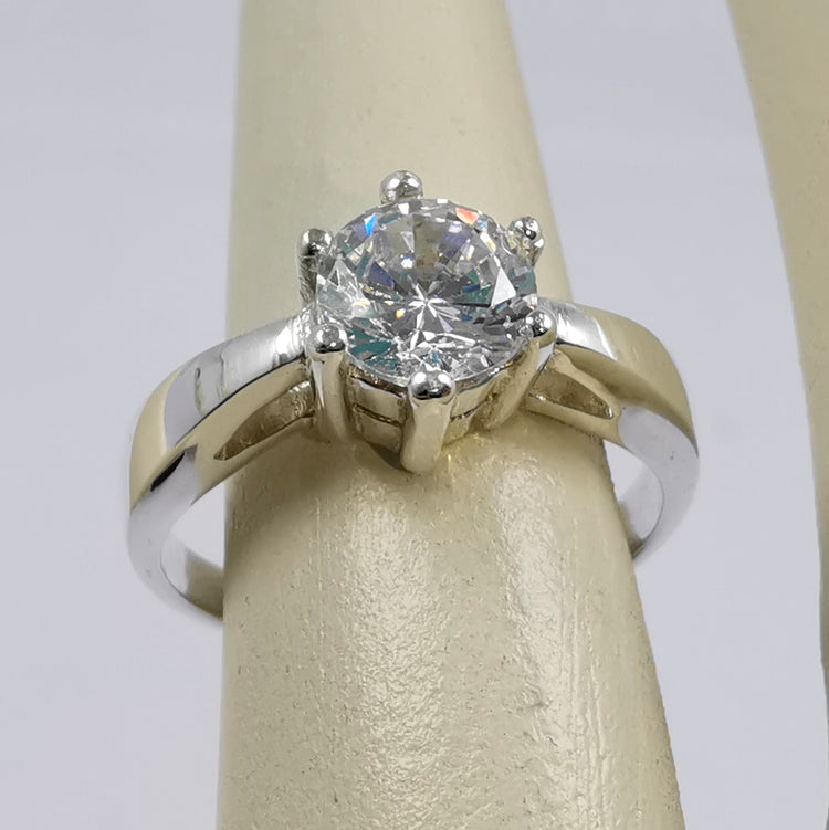 Anillo Princesa Silver Plata Ley – Jade18k (vista 2)