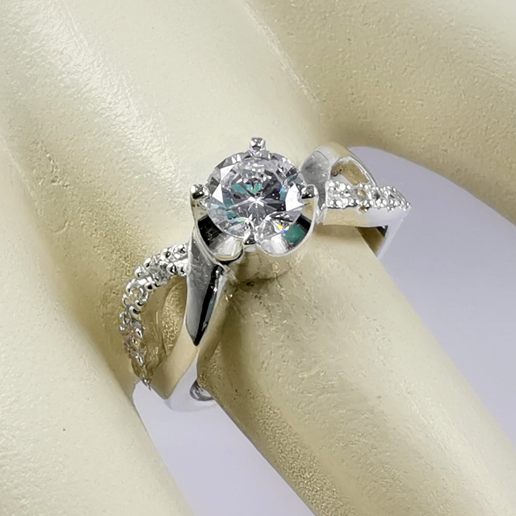 Anillo de Compromiso en Plata "Sophie"