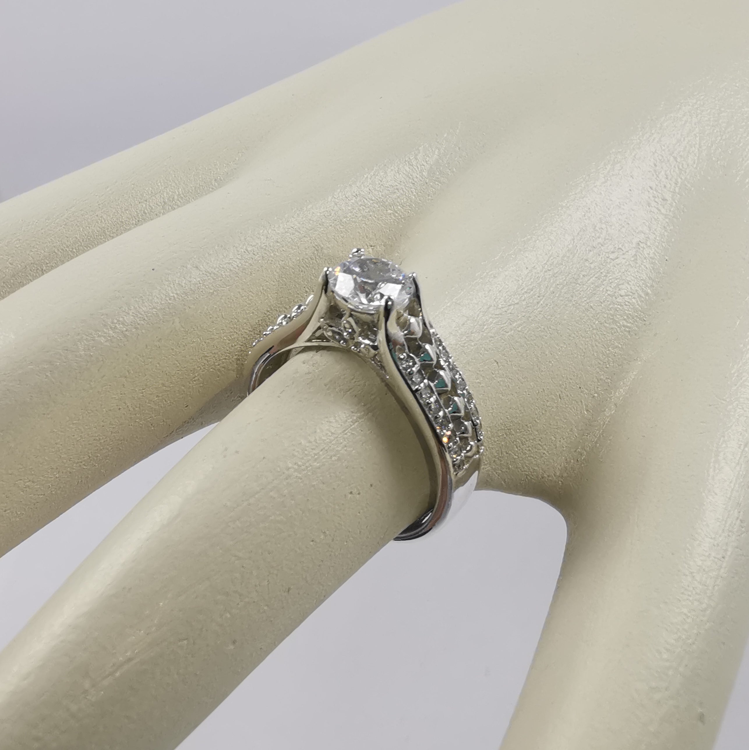 Anillo de Compromiso Plata "Daniela"