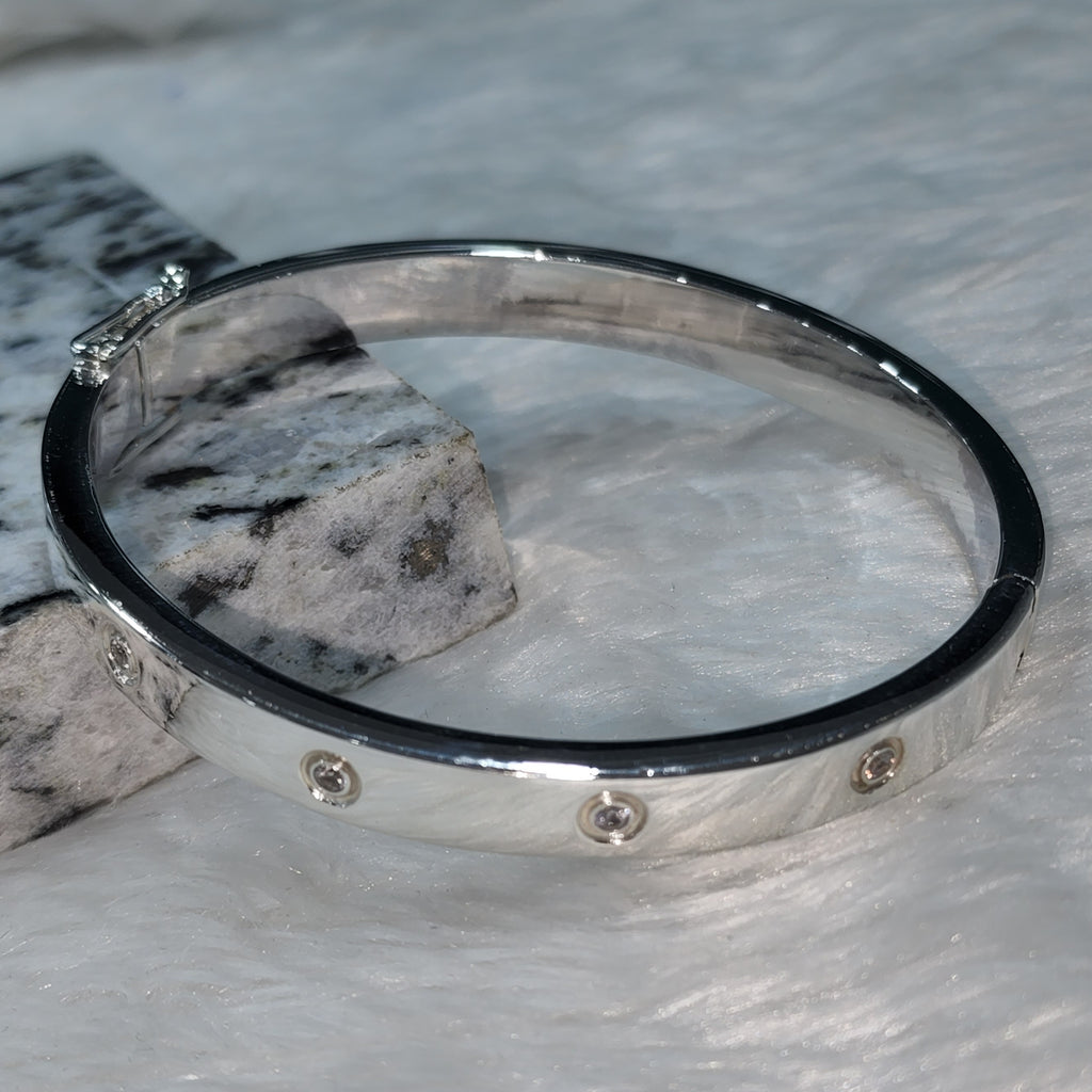 Brazalete Cartier en plata ley