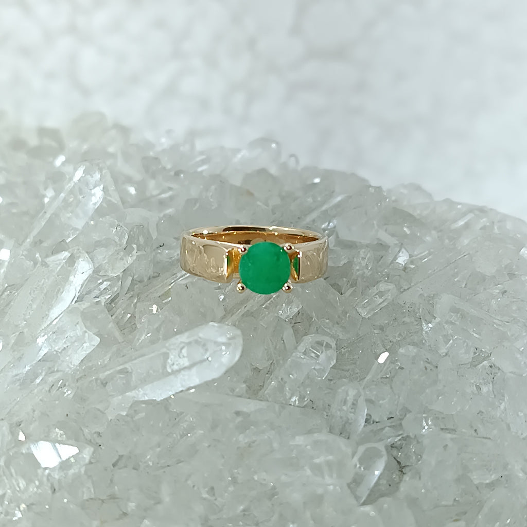 Anillo de Compromiso Esmeralda