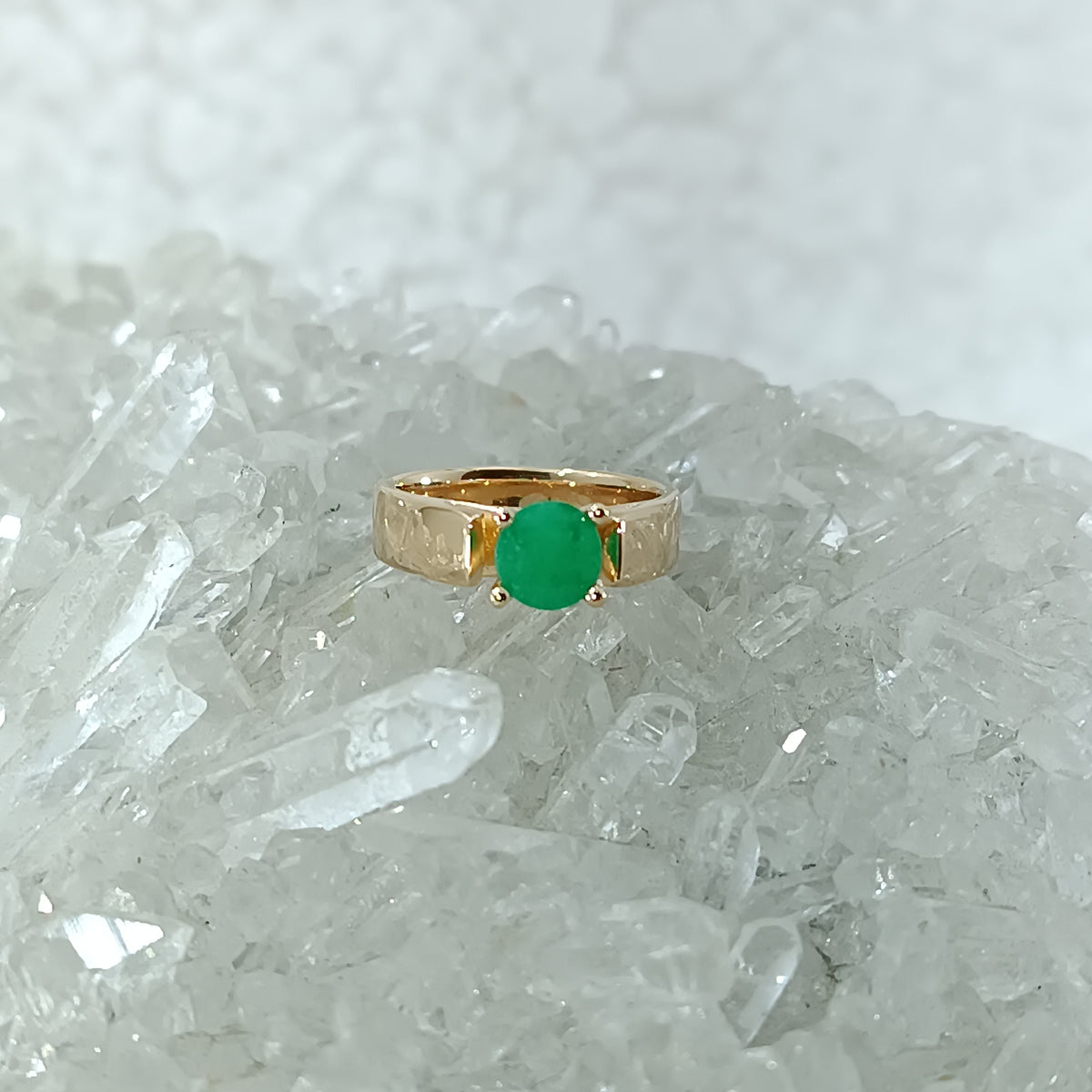 Anillo de Compromiso Esmeralda