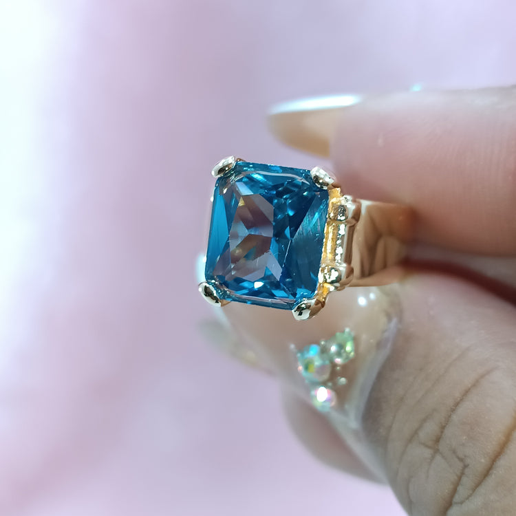 Anillo de compromiso Cielo en oro 18k – Jade18k (vista 2)