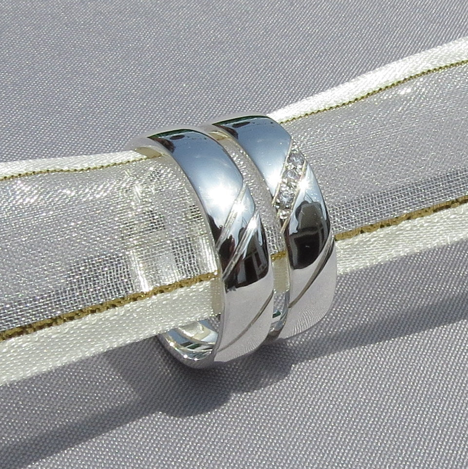 Alianzas AL 006 en Plata Ley Acabado Brillante