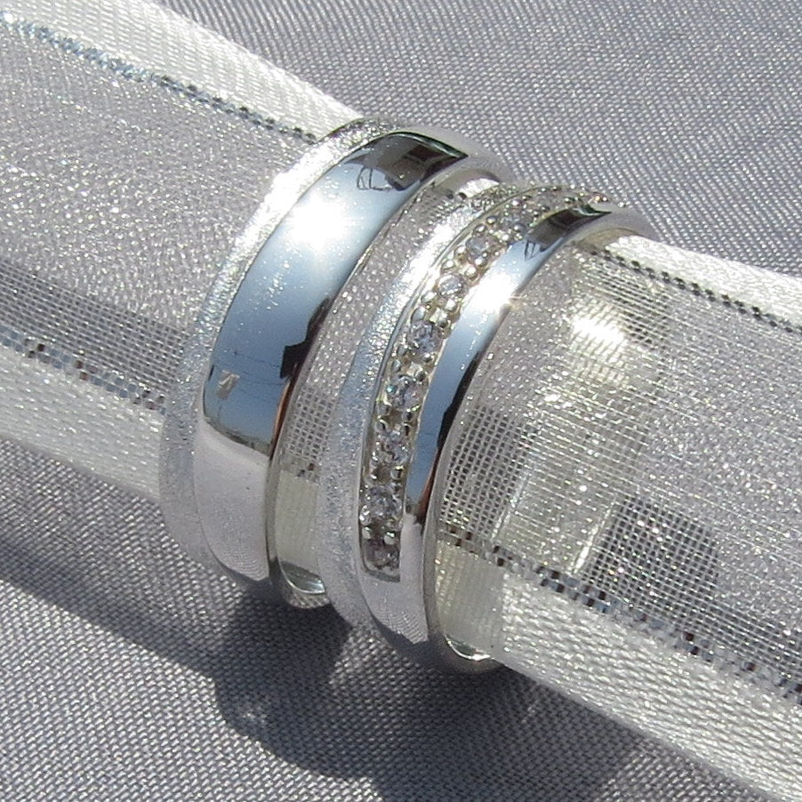 Alianzas AL 009 en Plata Ley Escarchado