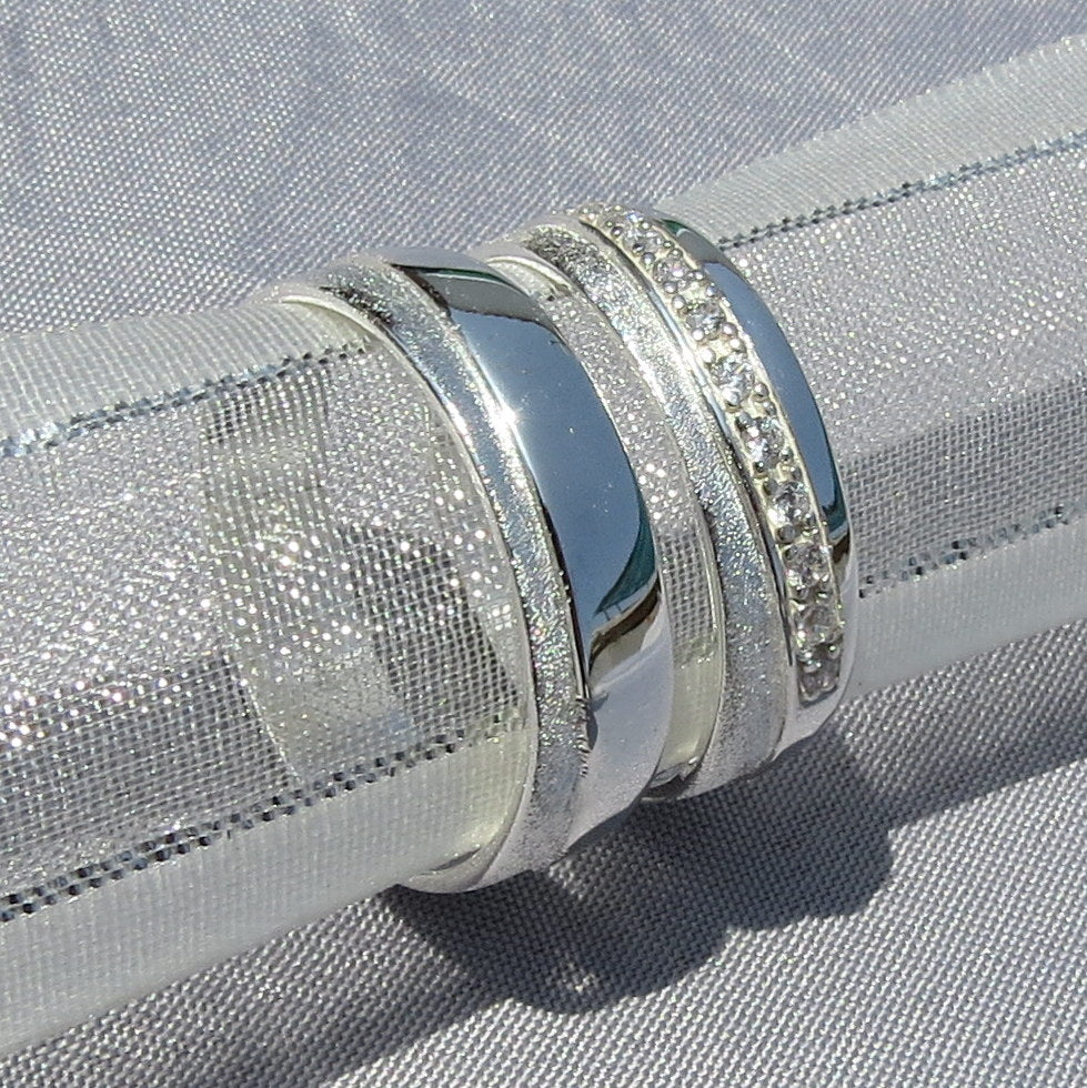 Alianzas AL 009 en Plata Ley Escarchado