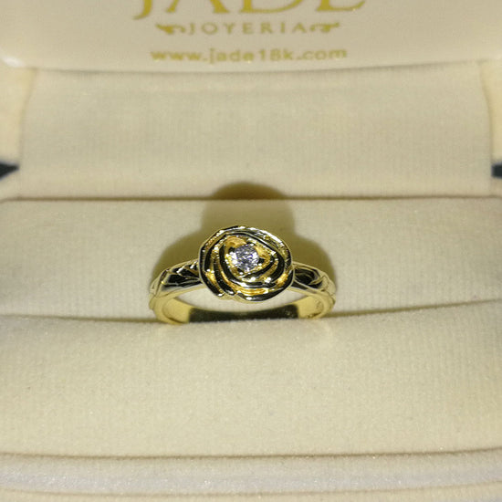 Anillo Rosita Oro 18k – Jade18k (vista 2)