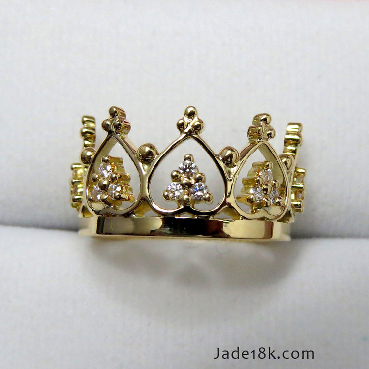 Anillo Excelencia Real en Oro 18k – Jade18k (vista 2)