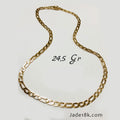 Cadena Exagonal Oro de 18k