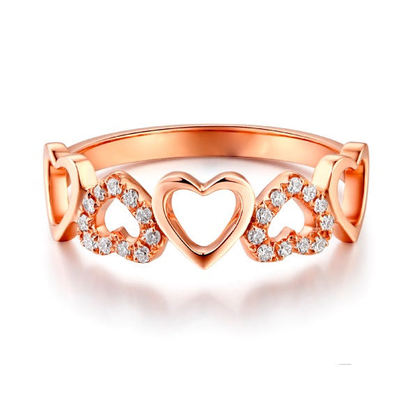 Anillo Eres mi corazón en oro 18k – Jade18k