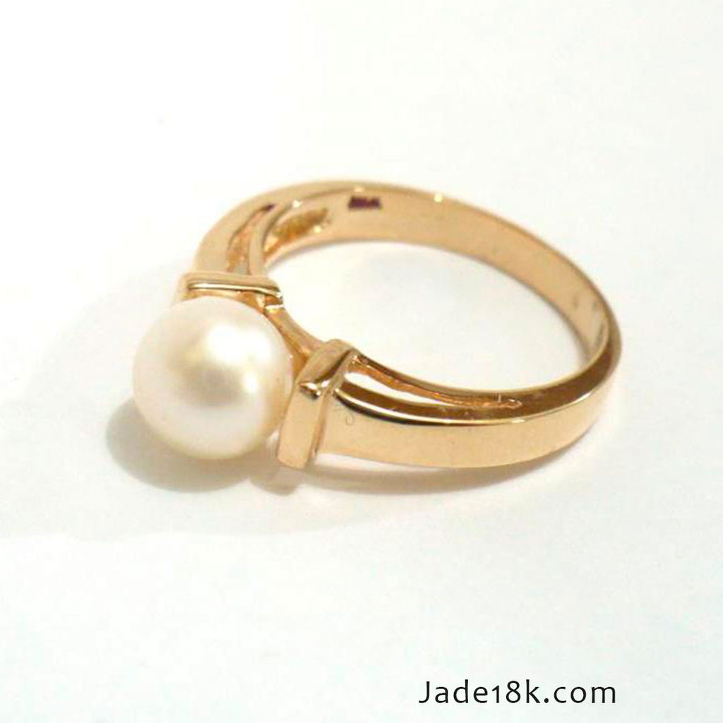 Anillo Perla Mia Oro de 18k