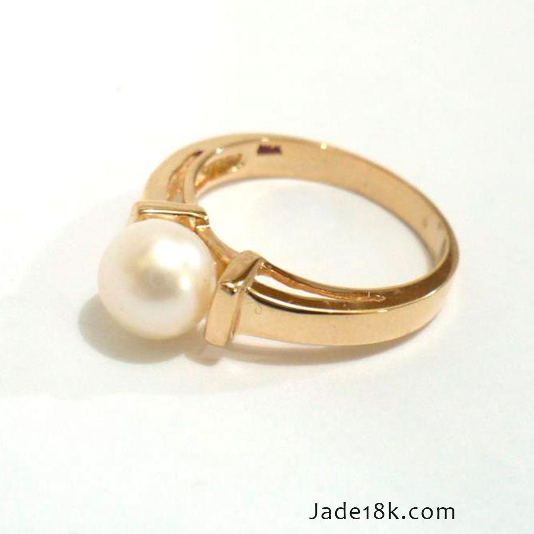Anillo Perla Mia Oro de 18k