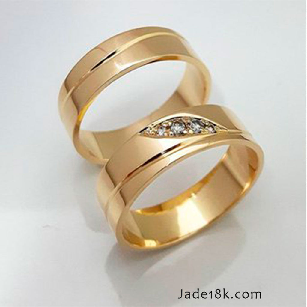 Aros de Boda Amor en Llamas