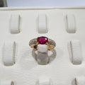 Anillo Ruby love Oro de 18k