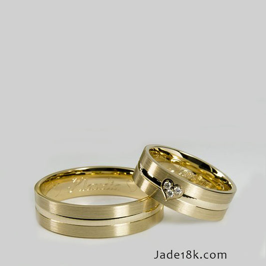 Amor Mio ♥ AL 118 en Oro de 18k