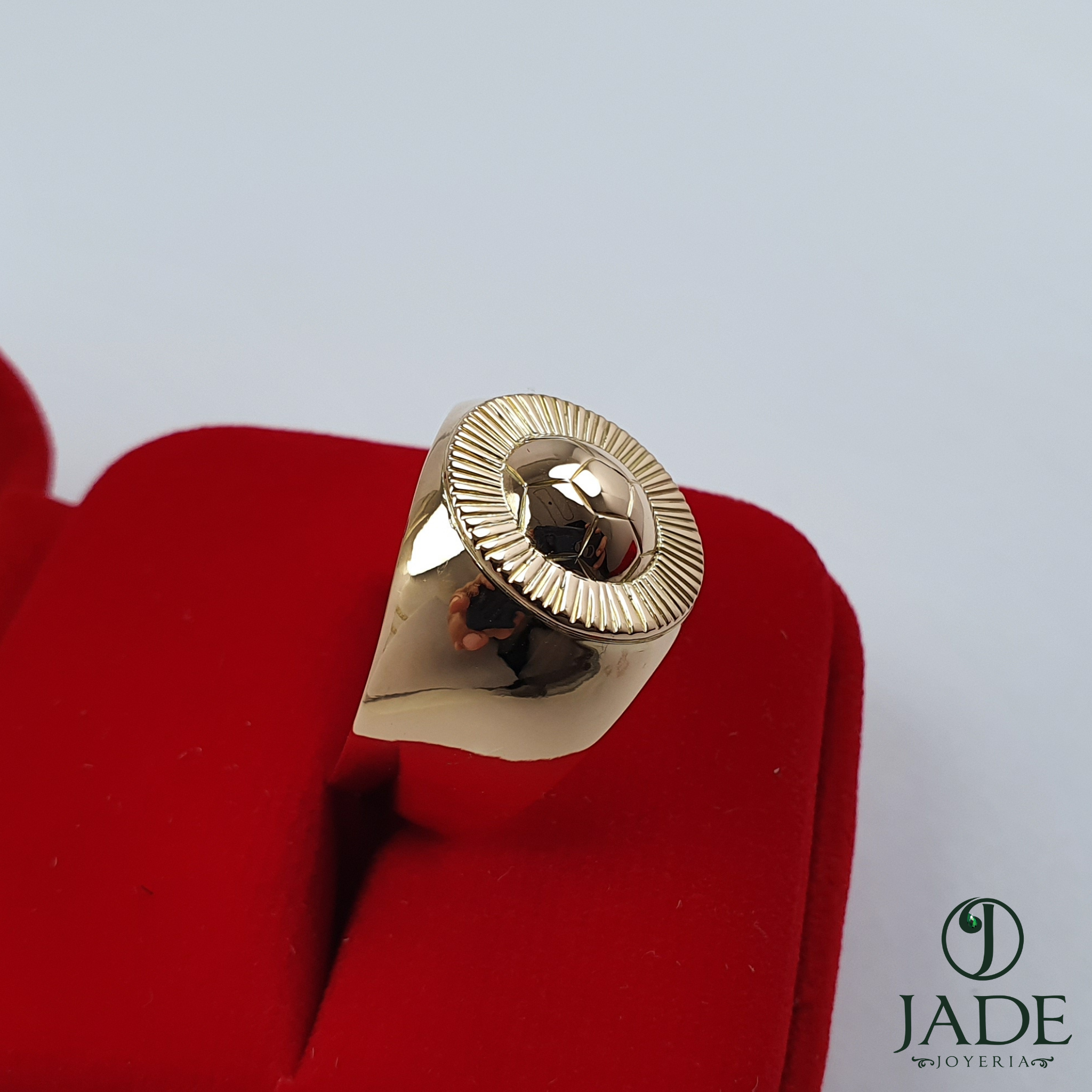 Anillo Bolichera balón de futbol