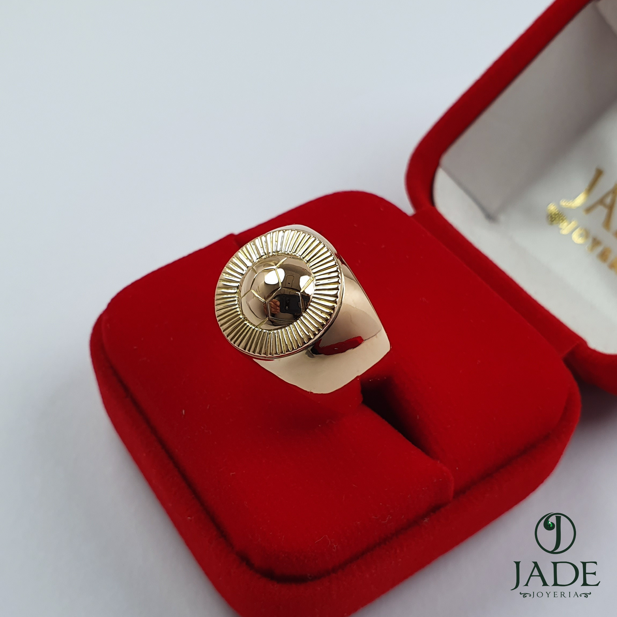 Anillo Bolichera balón de futbol