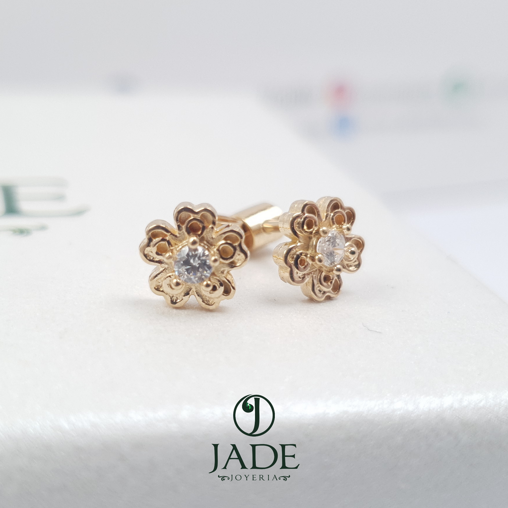 Aretes de flor
