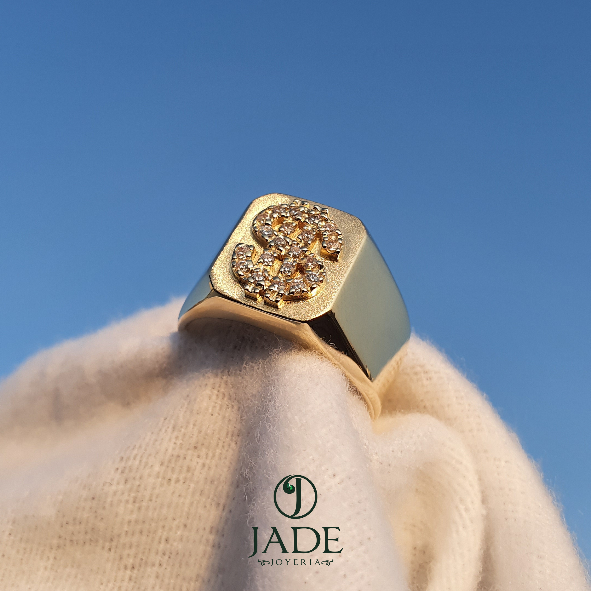 Chevalier para varón con símbolo de dólar