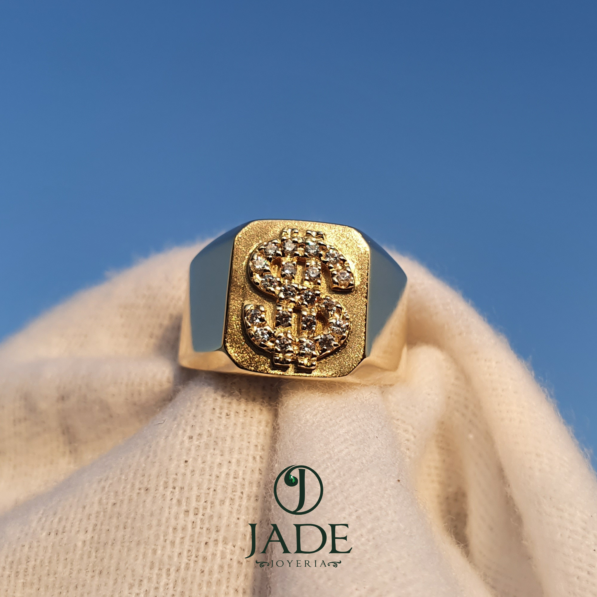 Chevalier para varón con símbolo de dólar