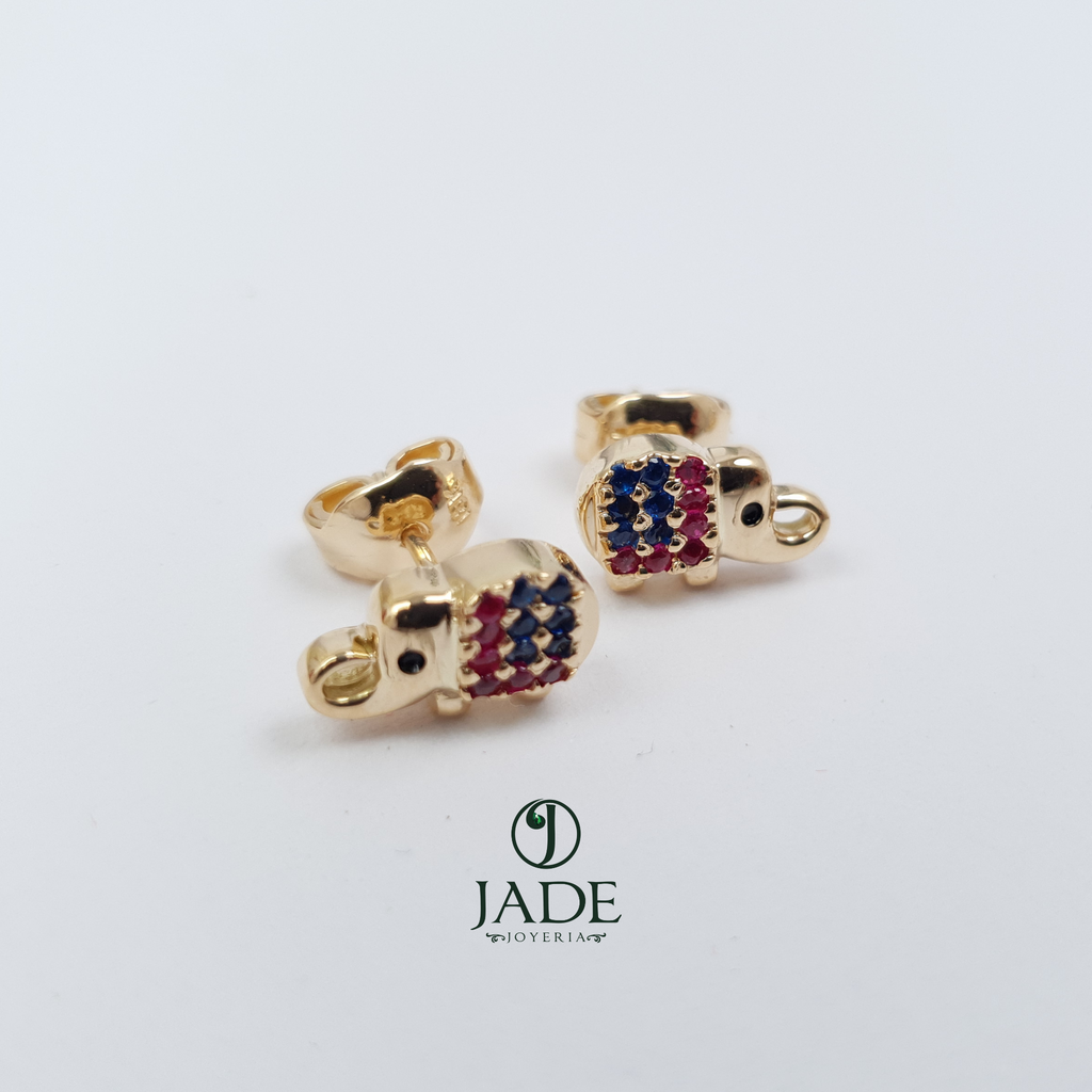 Aretes de elefante