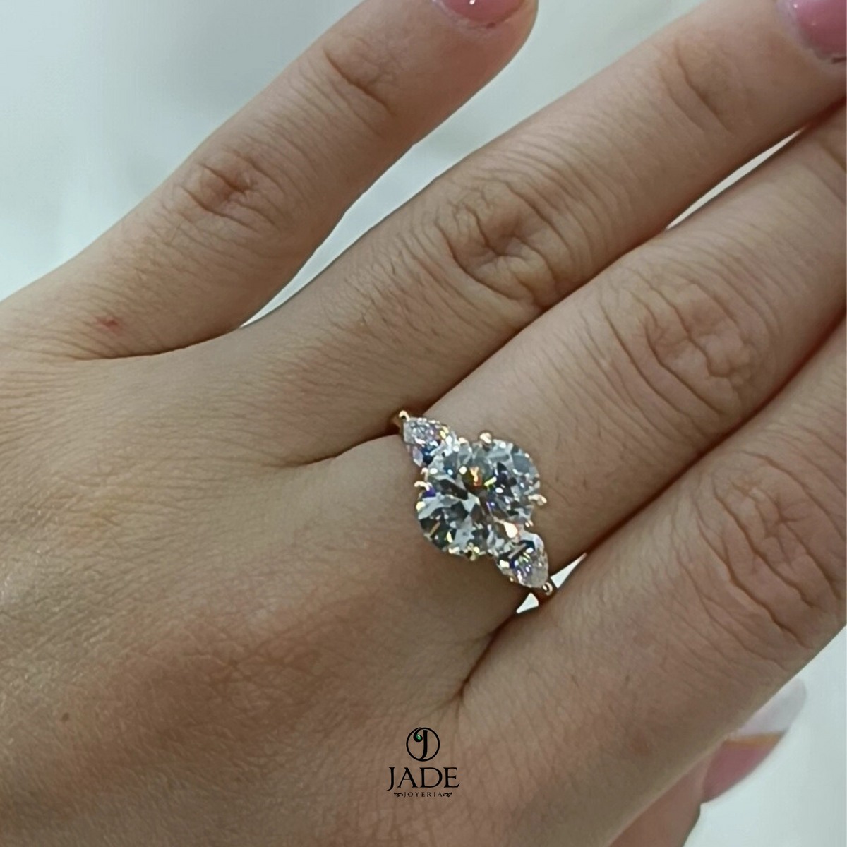 Anillo de compromiso Eterno amor