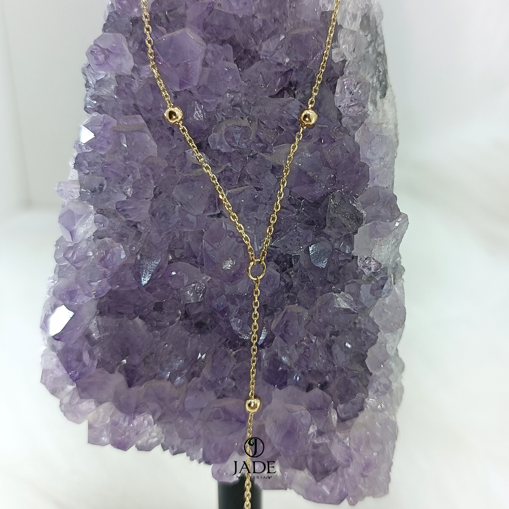Collar colgante para escote