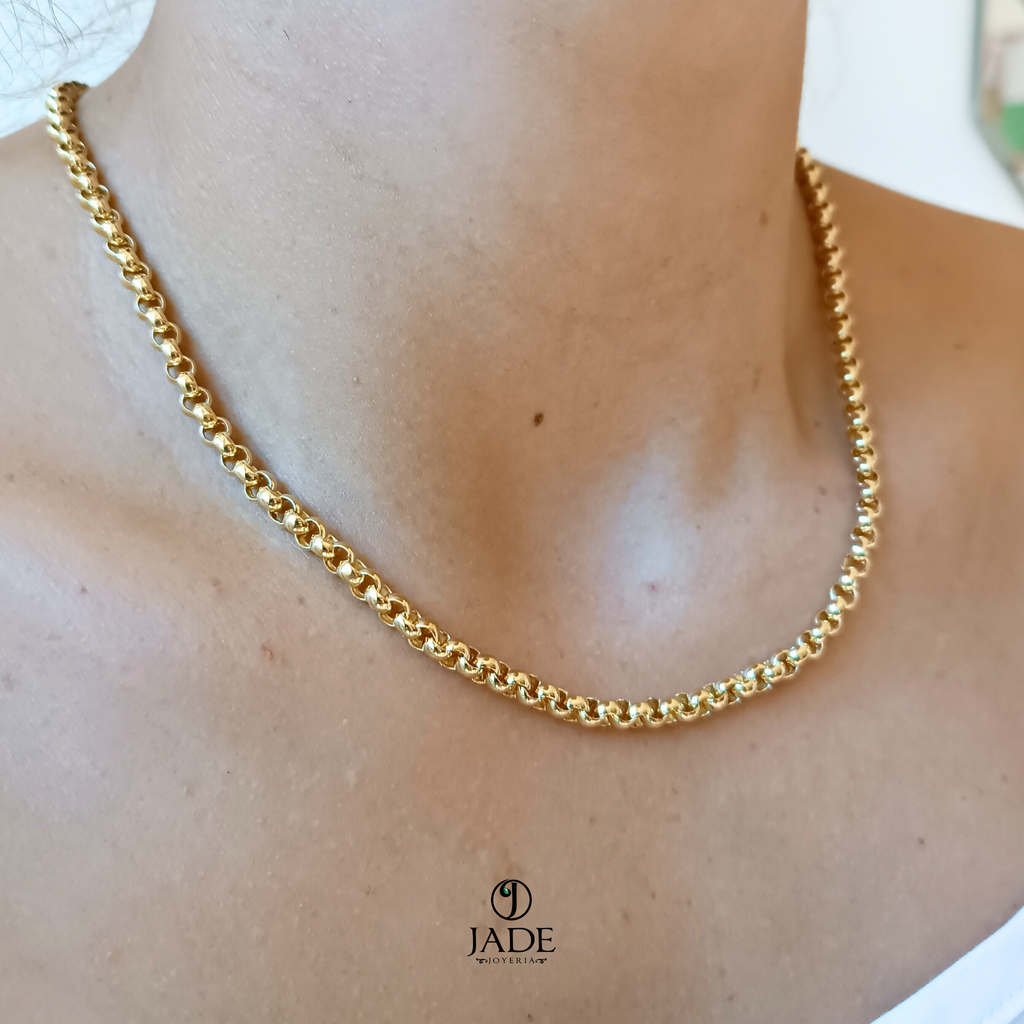 collar gargantilla rolon