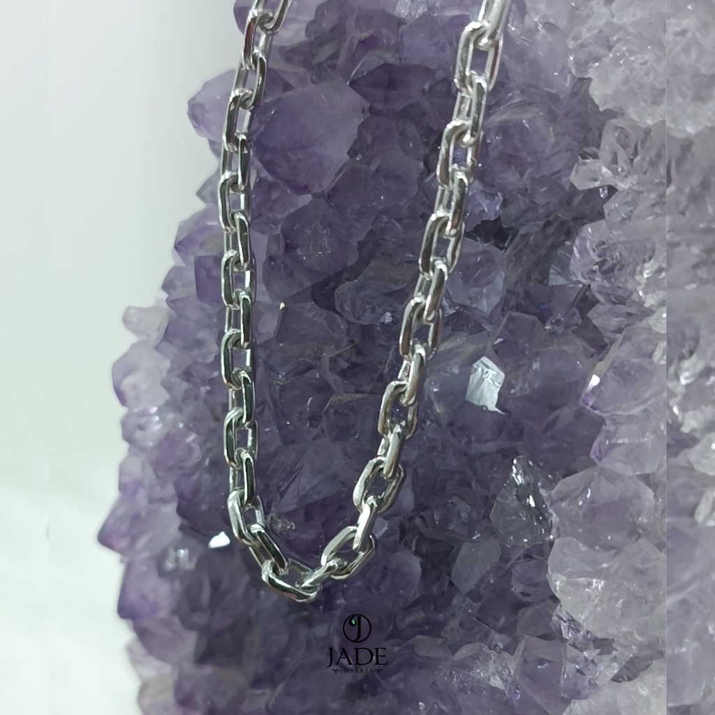 Collar prisma de plata