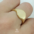 Anillo exagono para hombre
