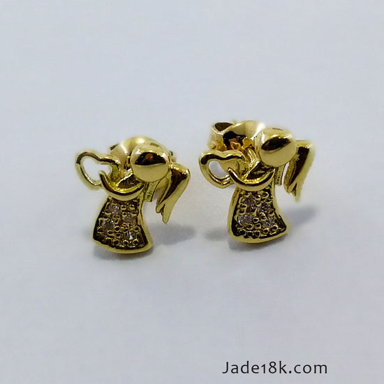 Aretes Angel Oro 18k – Jade18k