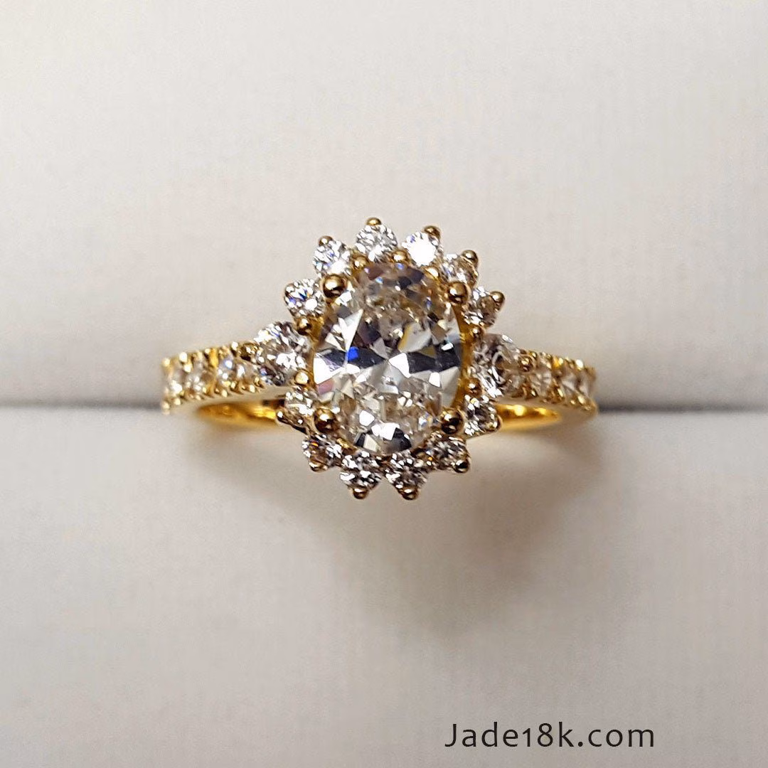 Anillo Roseta Love Oro de 18k