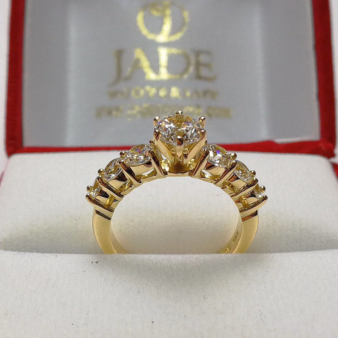 Anillo de Compromiso Un mismo Destino Oro de 18k