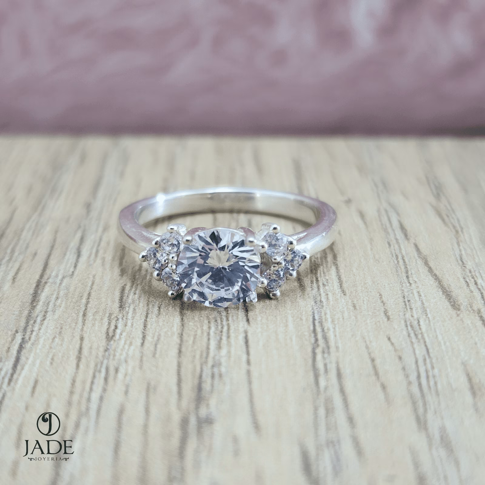 Anillo Aleli en plata fina