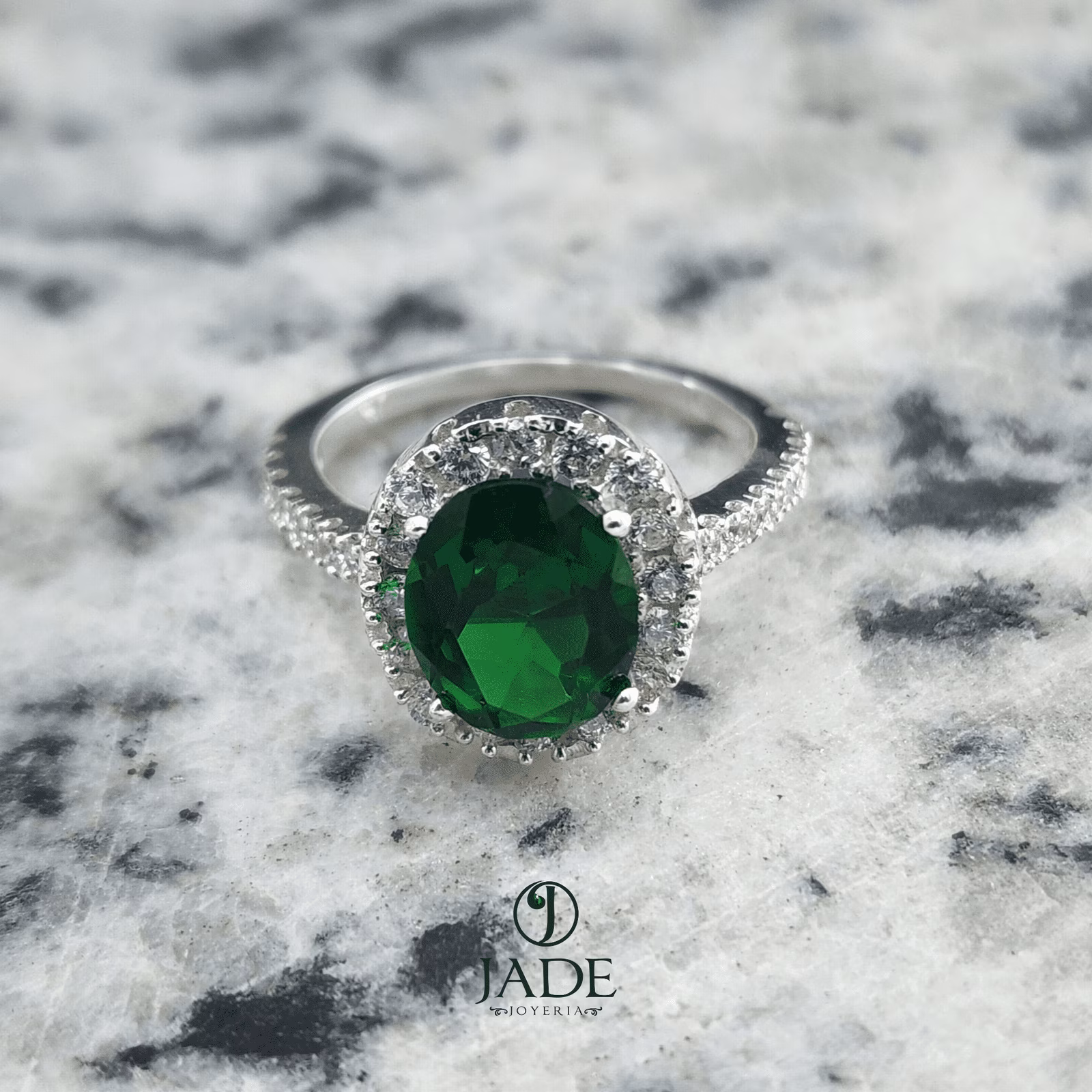 Anillo bienestar y esperanza en plata fina