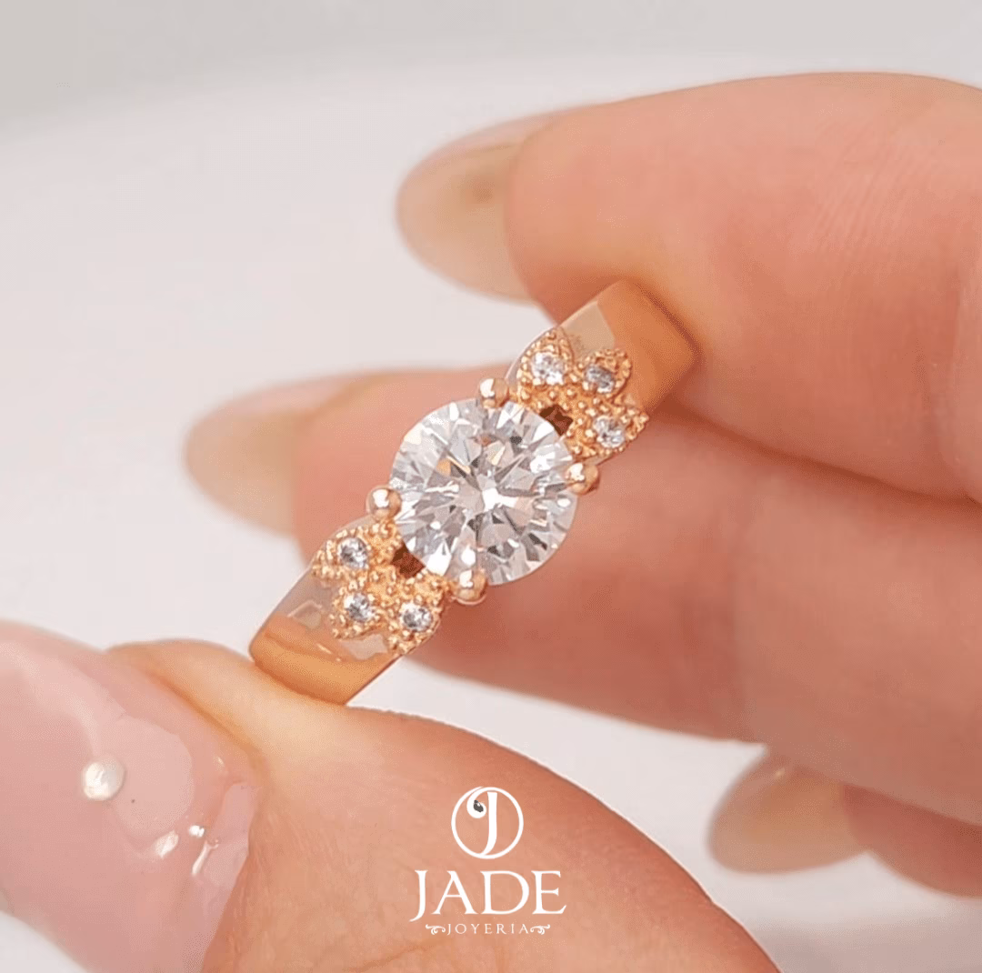 Anillo Samantha en oro 18k