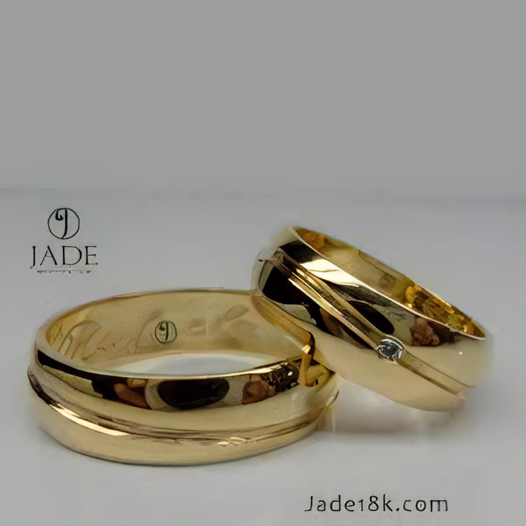 Alianzas Prince en oro de 18k